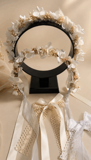 Headband (half or full floral)